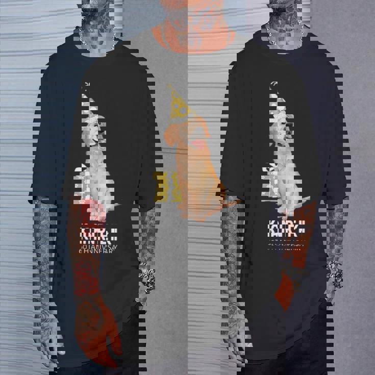 還暦祝い 犬好き 男性 女性 父 母 還暦 お祝い 60歳 かわいい 犬 ゴールデンレトリバー おしゃれ Tシャツ 彼への贈り物