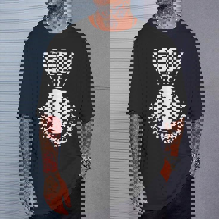 還暦祝い＆野球ファン向けプレゼント ワンポイント ゼッケン60 かっこいい【両面プリント】 Tシャツ 彼への贈り物