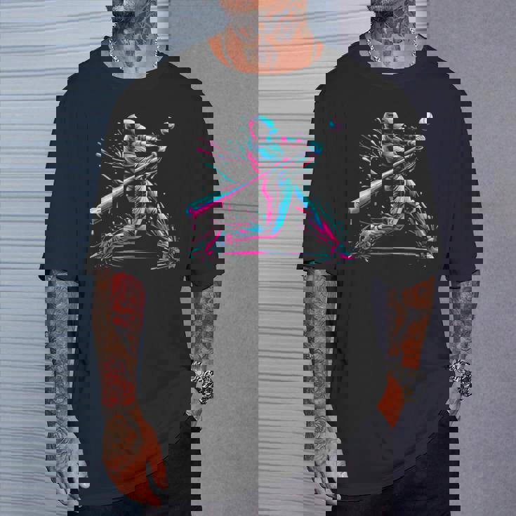 野球選手 野球好き ファン スポーツ アイスクリーム ドリップボーイ Tシャツ 彼への贈り物