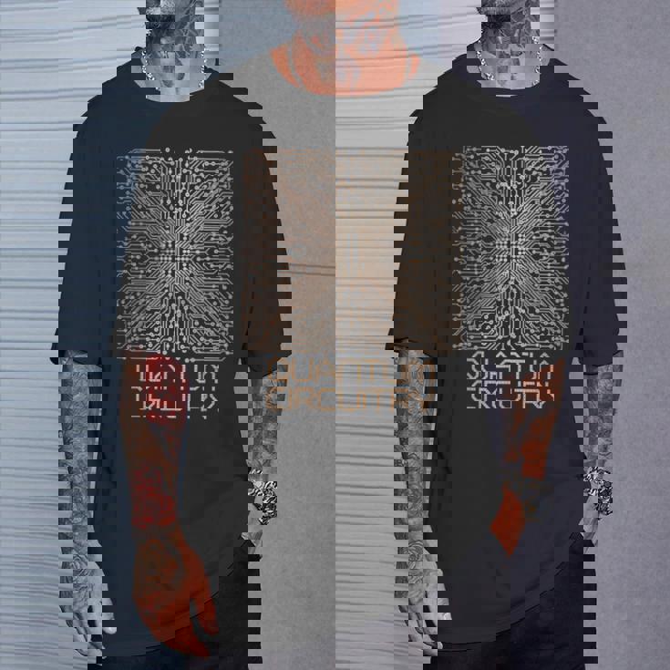 量子回路ai人工知能 Tシャツ 彼への贈り物