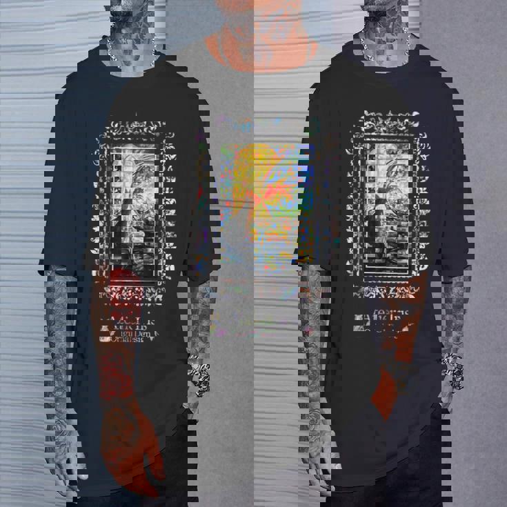 金魚さんとチュッ 猫 金魚 Tシャツ 彼への贈り物