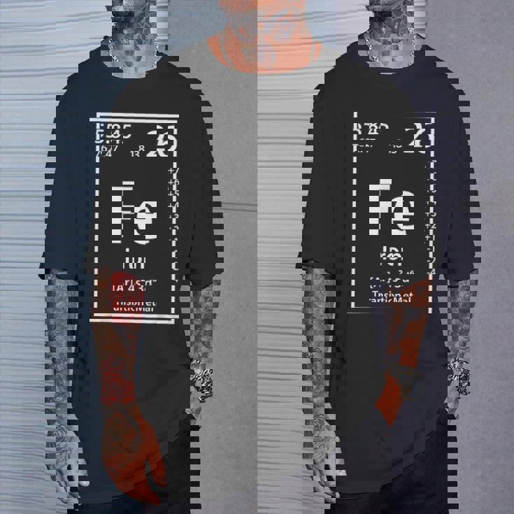 鉄元素周期表 Tシャツ 彼への贈り物
