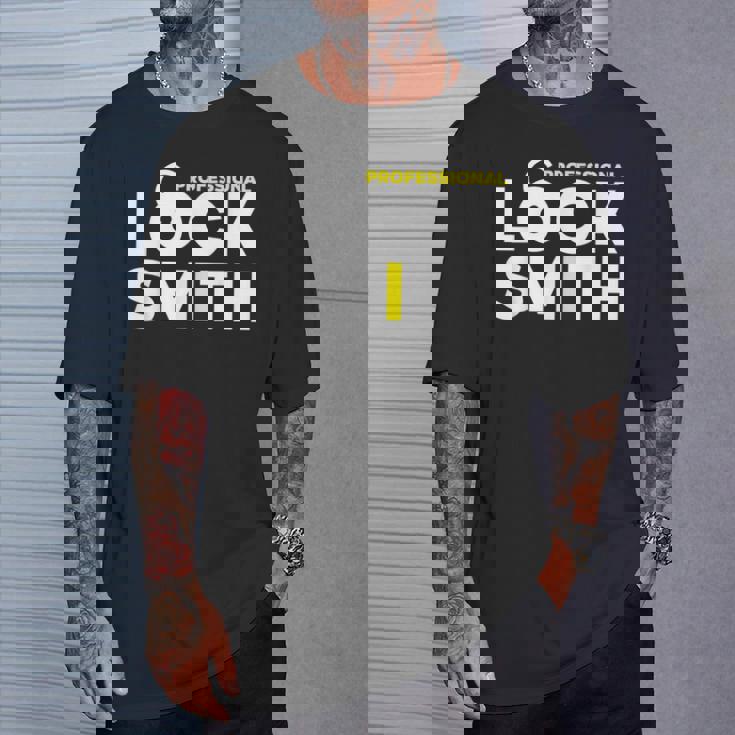 鍵屋ロックピッキングプロフェッショナルロックスミス Tシャツ 彼への贈り物