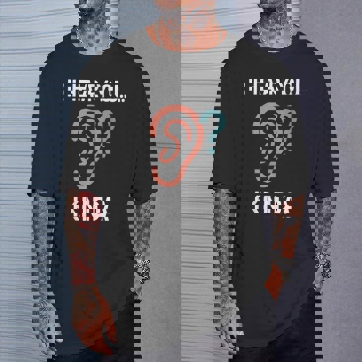 難聴啓発聴覚障害者文化asl学生cochlear Tシャツ 彼への贈り物