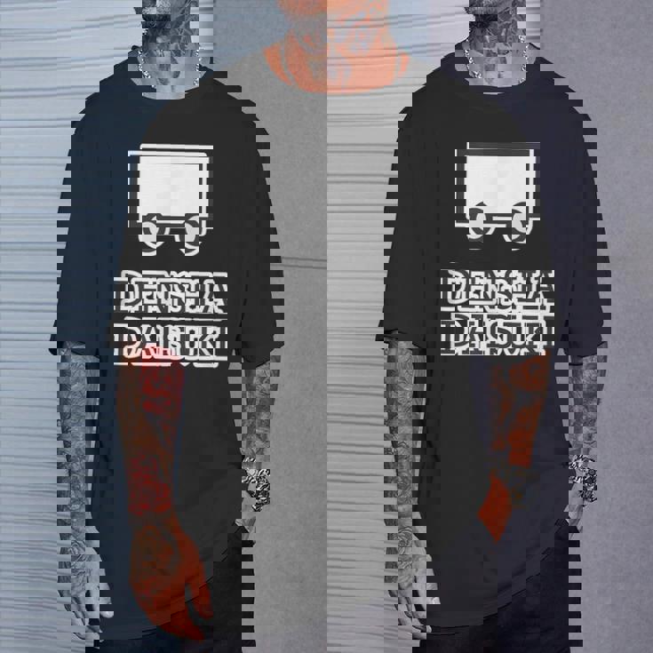 電車大好き Densha Daisuki【電車ファン オタク】鉄道部 部活【変なtシャツ屋さん】面白い 主張メッセージ Tシャツ 彼への贈り物