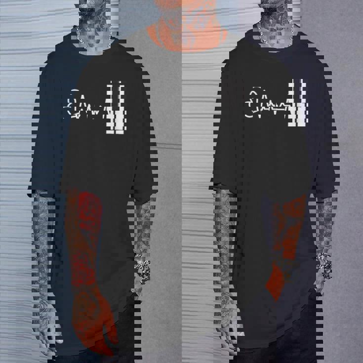 面白い ピアノ 音楽 ピアノ ギフト ピアニスト Tシャツ 彼への贈り物