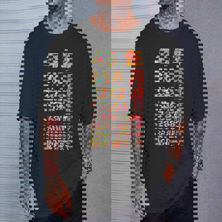 面白い43歳の誕生日の古いメーター 面白い43歳のギフト 女性 男性 面白い電卓 43歳の誕生日のギフト Tシャツ 彼への贈り物