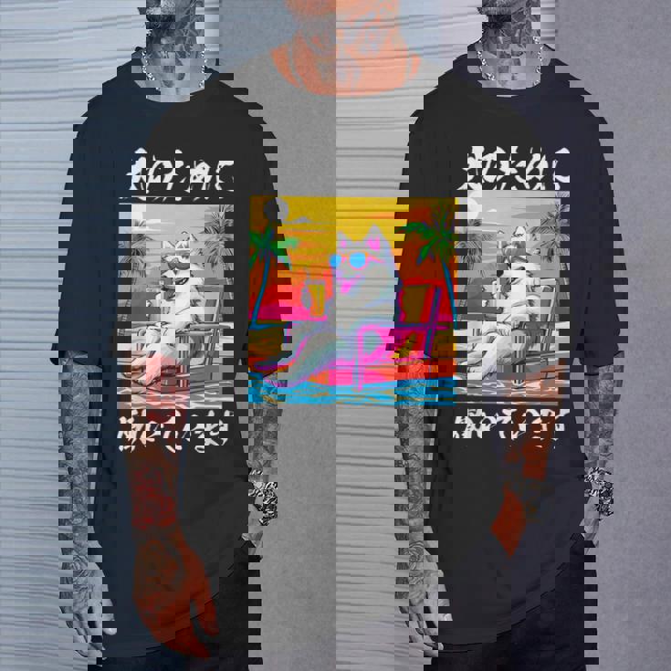 面白いtシャツ サモエド 犬 イヌ わんこ メンズ 犬好き グッズ おもしろ 面白い 服 ネタ わんこ Tシャツ 彼への贈り物