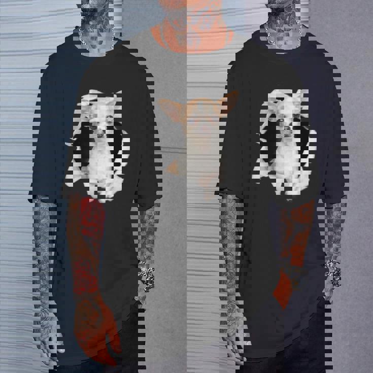 面白いtシャツ チワワ 犬 イヌ わんこ メンズ 犬好き グッズ かわいい おもしろ 面白い 服 ネタ Tシャツ 彼への贈り物