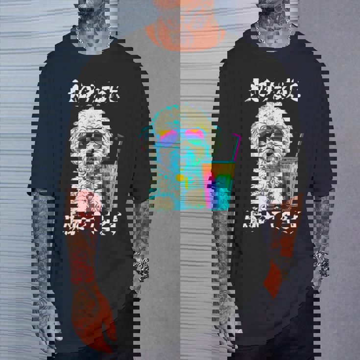 面白いtシャツ ビションフリーゼ イヌ わんこ メンズ 犬好き グッズ おもしろ 面白い 服 ネタ わんこ Tシャツ 彼への贈り物