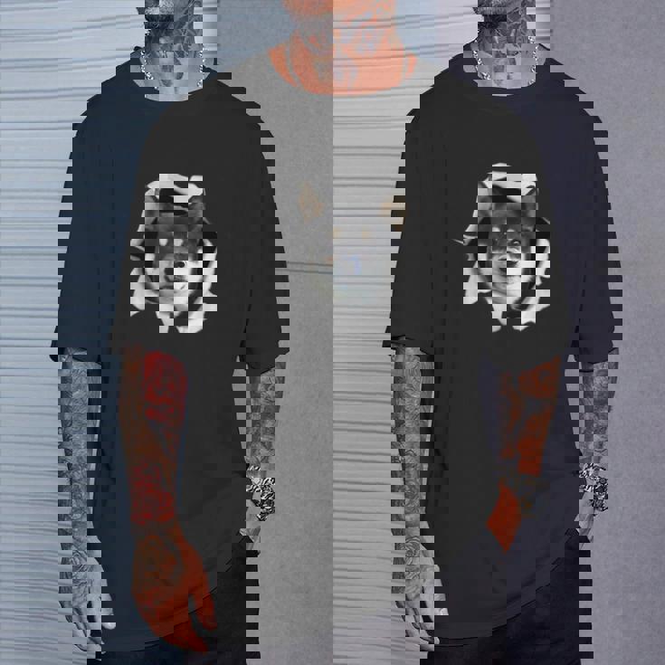 面白いtシャツ 柴犬 イヌ わんこ メンズ 犬好き グッズ かわいい おもしろ 面白い 服 ネタ Tシャツ 彼への贈り物