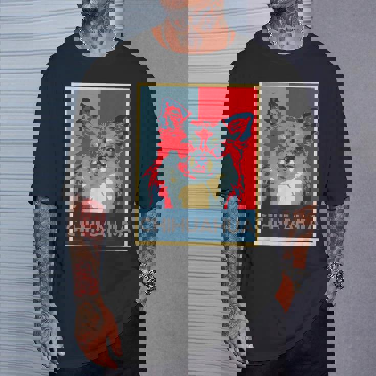 面白いtシャツ 犬 チワワ わんこ メンズ レディース オリジナル おもしろ グッズ 面白い 夏 服 ネタ Tシャツ 彼への贈り物