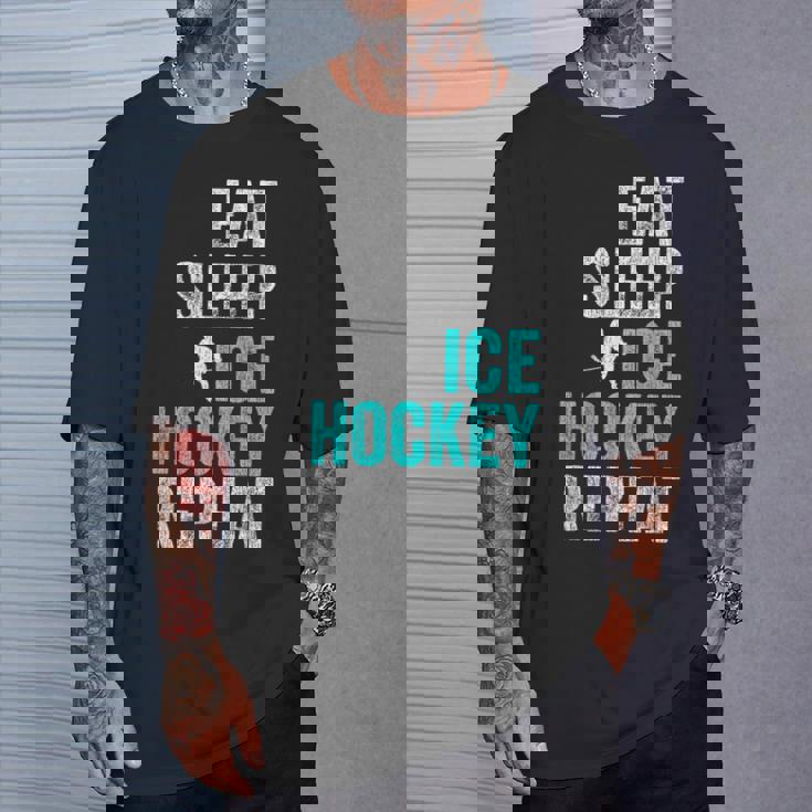 面白いアイスホッケーのシャツ アイスホッケー Tシャツ 彼への贈り物
