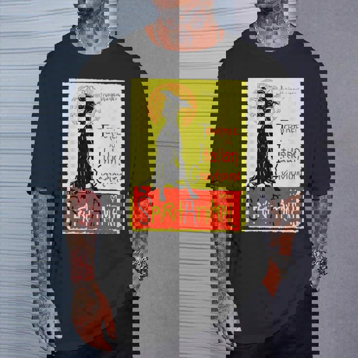 面白いイタリアングレイハウンド ドッグアート イタリアングレイハウンド ギフト Tシャツ 彼への贈り物