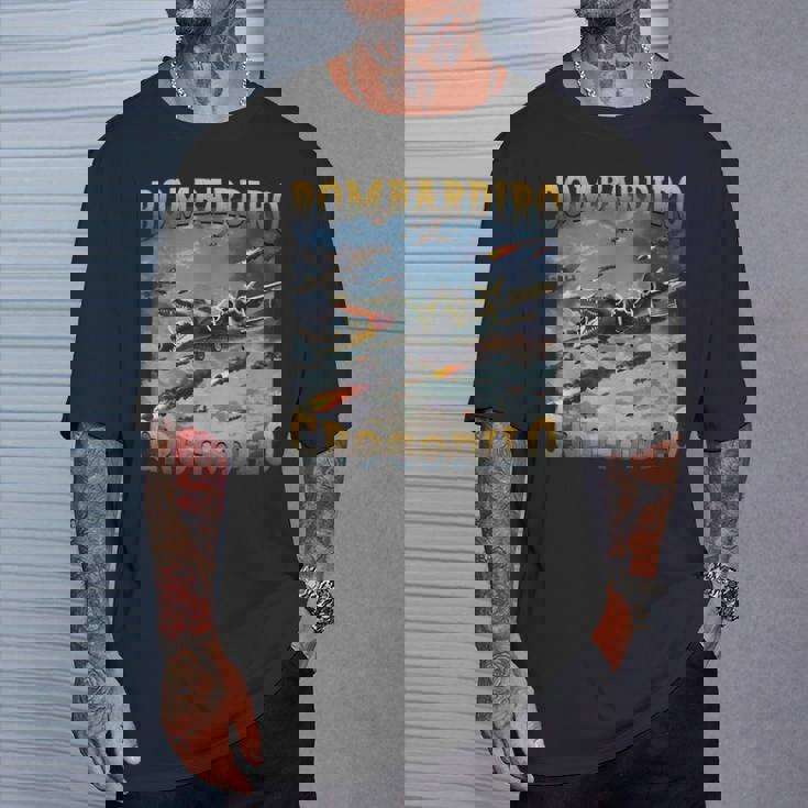 面白いクロコダイルミームボンバルディーロクロコダイルファニーブレインレッド Tシャツ 彼への贈り物