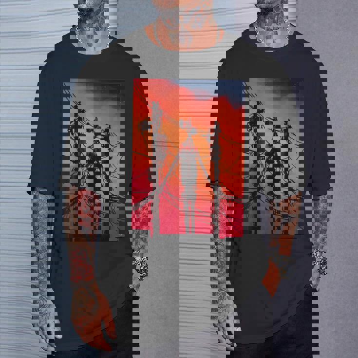 面白いダビングサイレンヘッド ヴィンテージミームキャラクター キッズギフト Tシャツ 彼への贈り物