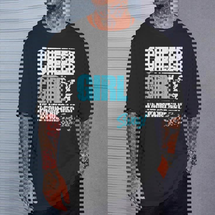 面白いチアリーダーシャツ かわいいチアリーディングガールギフト Tシャツ 彼への贈り物