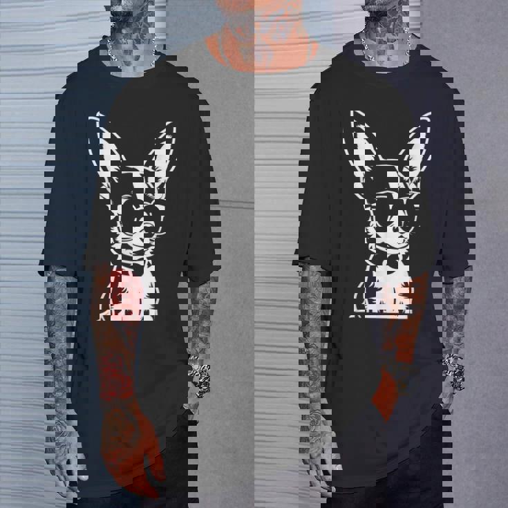 面白いチワワ サングラス チワワ Tシャツ 彼への贈り物