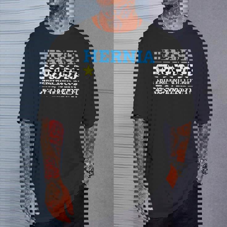 面白いヘルニア Tシャツ 彼への贈り物