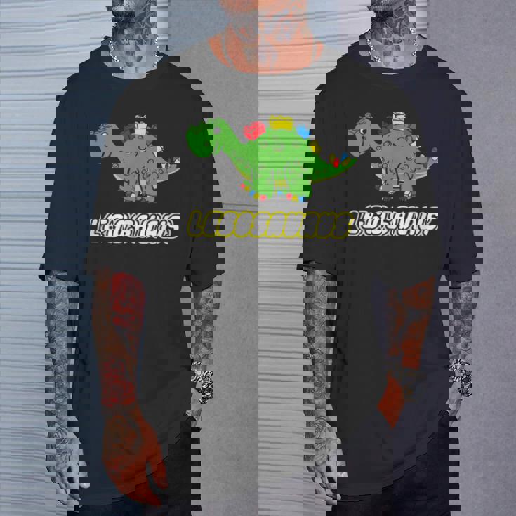 面白い恐竜 レゴサウルス レゴ ザウルス 恐竜 Tシャツ 彼への贈り物