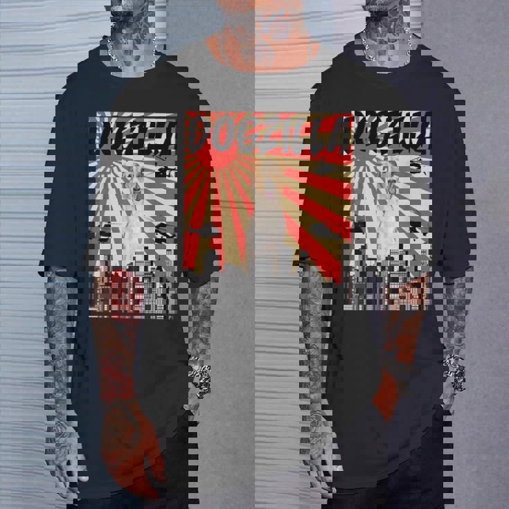 面白い犬 ボルゾイ Tシャツ 彼への贈り物