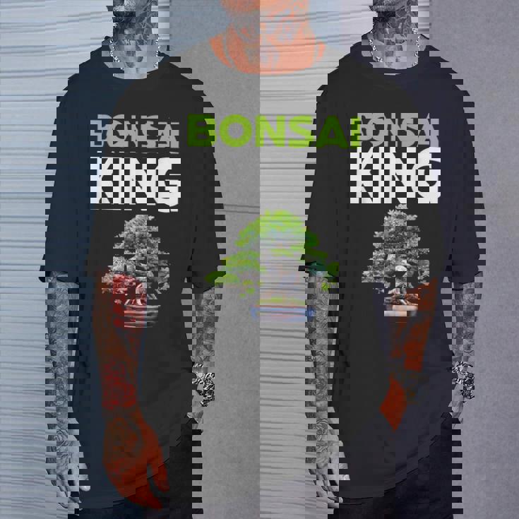 面白い盆栽愛好家 盆栽王 Tシャツ 彼への贈り物