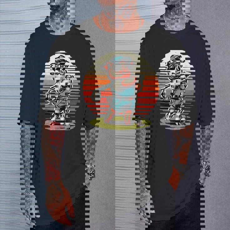 面白い豚ゴルファークールなゴルフスポーツクラブデザイン。 Tシャツ 彼への贈り物