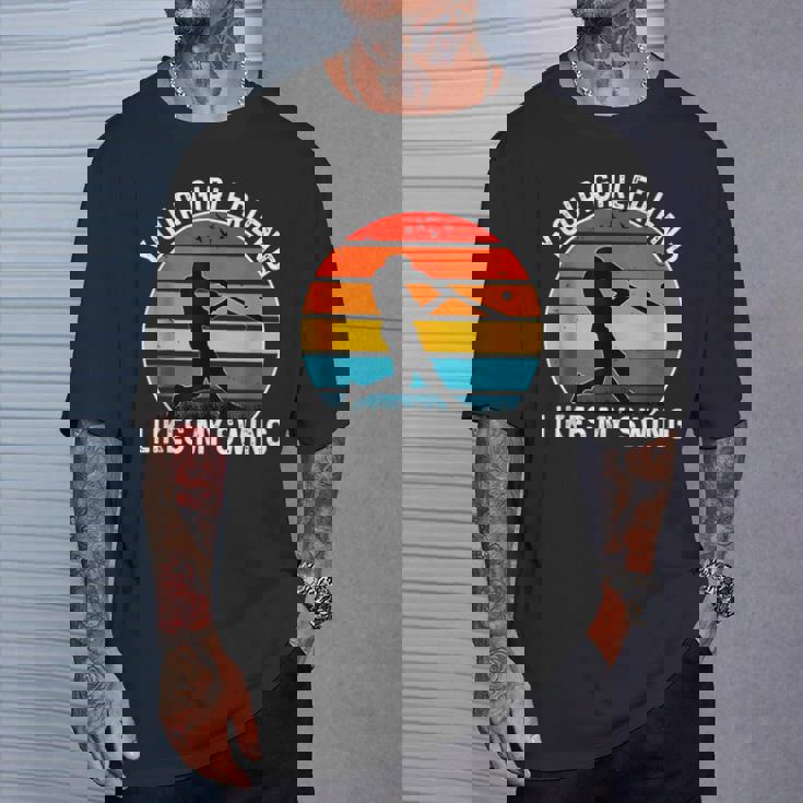 面白い野球の引用 Tシャツ 彼への贈り物