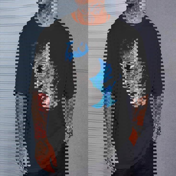 鬼青ルチャリブレ メキシカンレスラーレジェンド Tシャツ 彼への贈り物