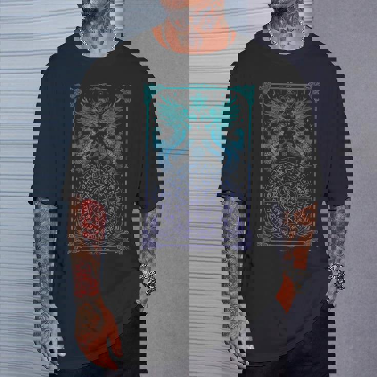 龍体文字フトマニ図 Tシャツ 彼への贈り物