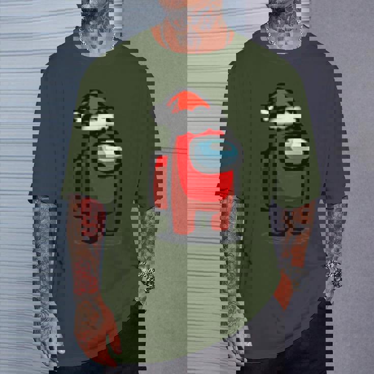 Christmas Costume Amongtars Game Us ビンテージ Tシャツ 彼への贈り物