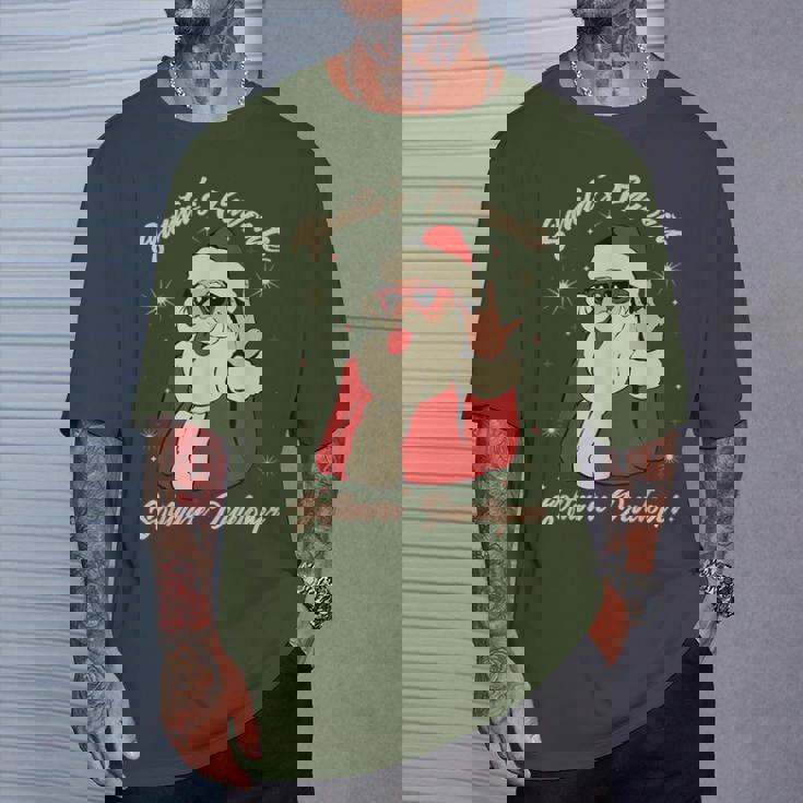 Santa's Favorite ソフトウェア開発者 面白いクリスマスサンタ Tシャツ 彼への贈り物