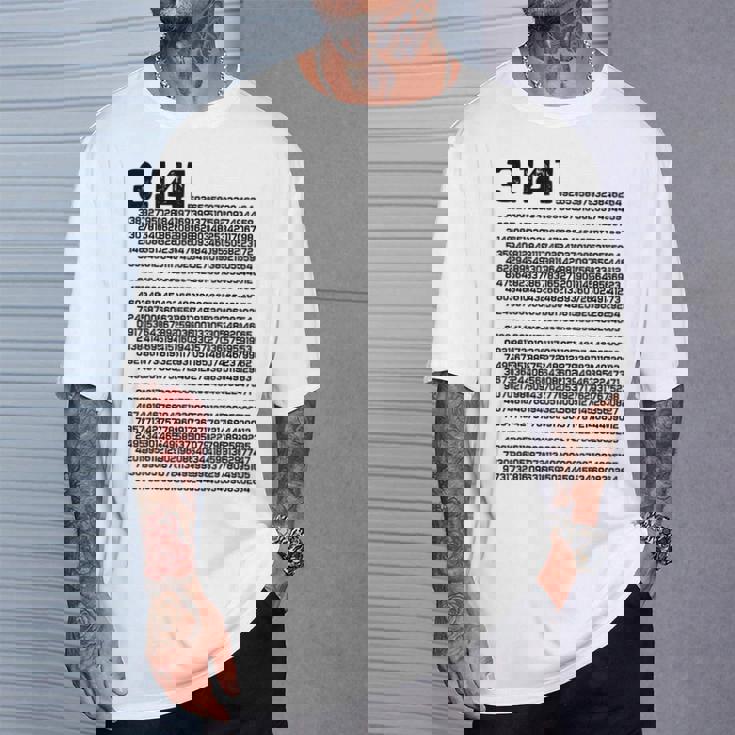 314 円周率の日 数学 非合理数 円周率 Tシャツ 彼への贈り物