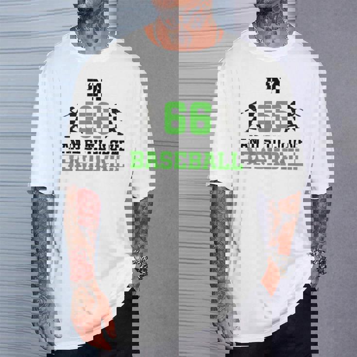 66歳の誕生日 野球 66歳 野球選手 誕生日 Tシャツ 彼への贈り物