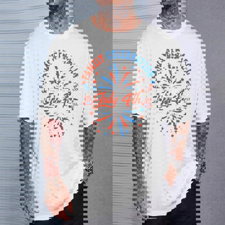 7月4日 家族祝 2024 おそろい ファミリー レトロ Tシャツ 彼への贈り物