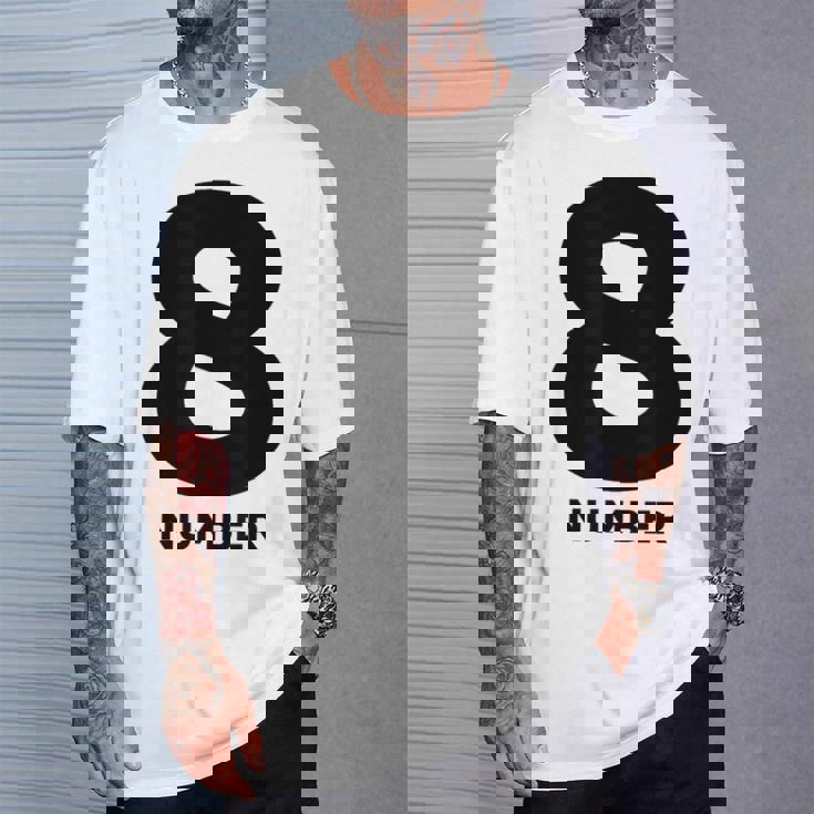 8 数字 Tシャツ 彼への贈り物