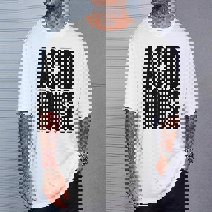 Acid House Music 90年代 Edm Rave Festival Dance Lover Tシャツ 彼への贈り物