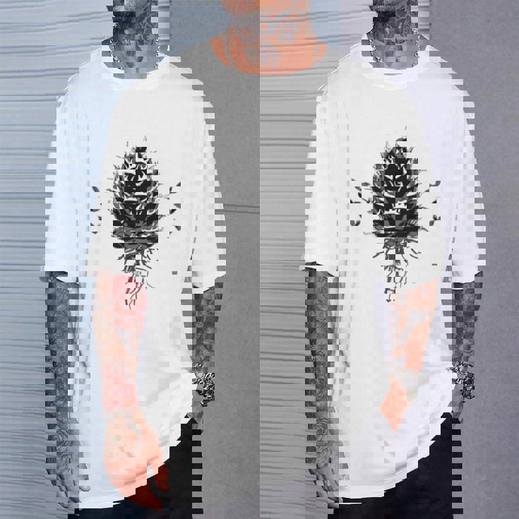 Agave Titanota【アガベ品質管理人】白鯨 ボタニカル 長袖tシャツ Tシャツ 彼への贈り物