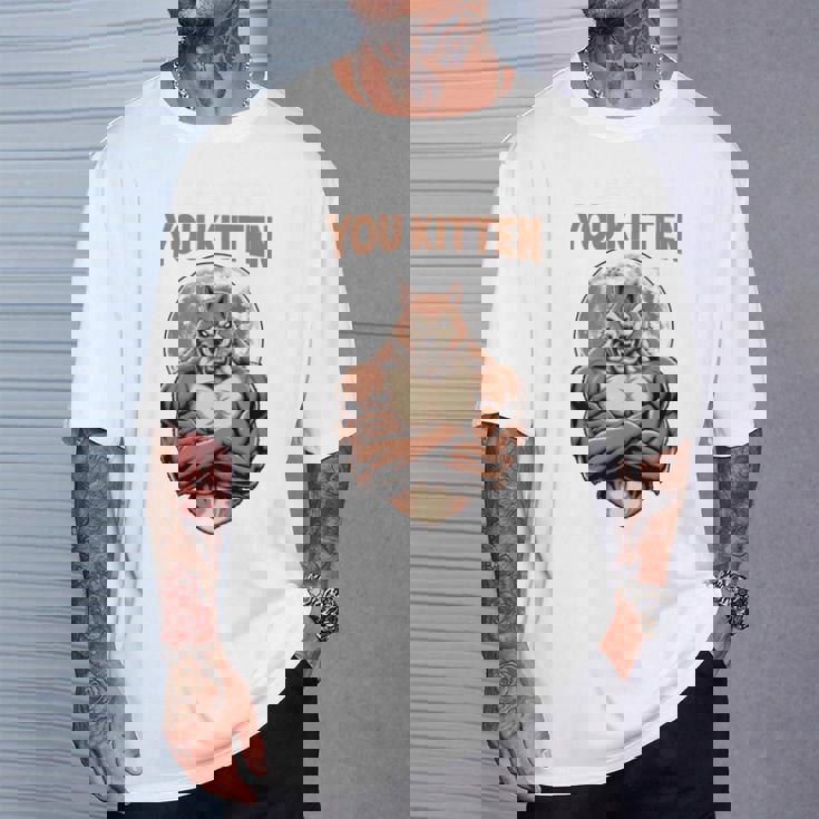 Alpha Wolf I 'Ll Protect You Kitten No Matter What Dominance 長袖tシャツ Tシャツ 彼への贈り物