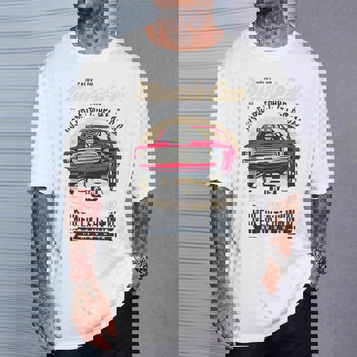 American Muscle Cars レトロカー愛好家用 Tシャツ 彼への贈り物