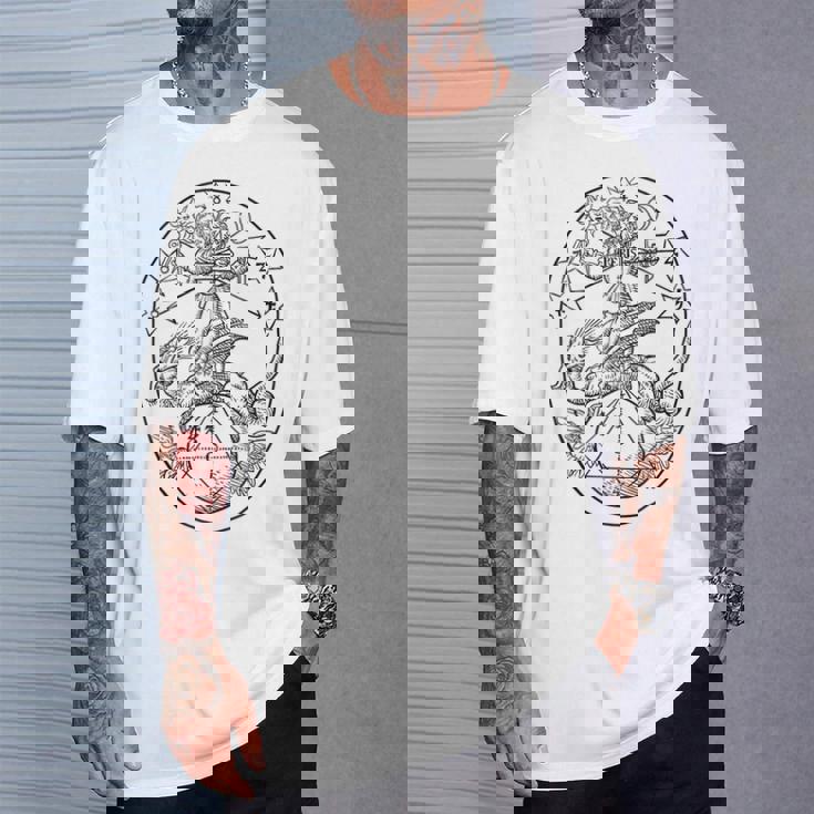 Azoth アゾット Rebis、バジル・バレンタイン、錬金術 Basilalentine Tシャツ 彼への贈り物