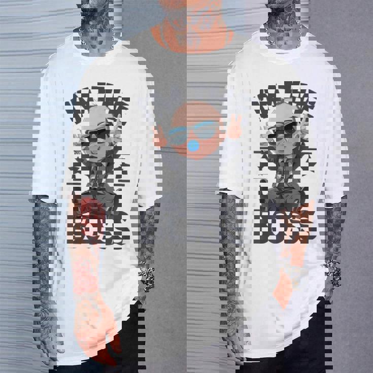 Baby Boss I'm The Boss レトロ Like A Boss キッズ Tシャツ 彼への贈り物