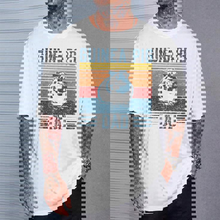 Best モルモット Dad ヴィンテージモルモット Tシャツ 彼への贈り物