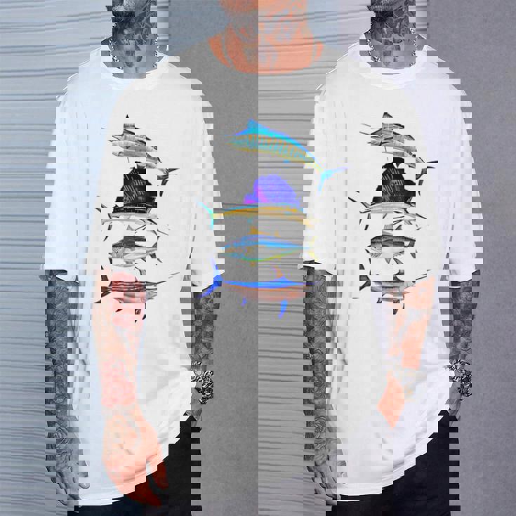 Big Deepea スポーツフィッシュ カジキ 太刀魚 カジキ マグロ Tシャツ 彼への贈り物