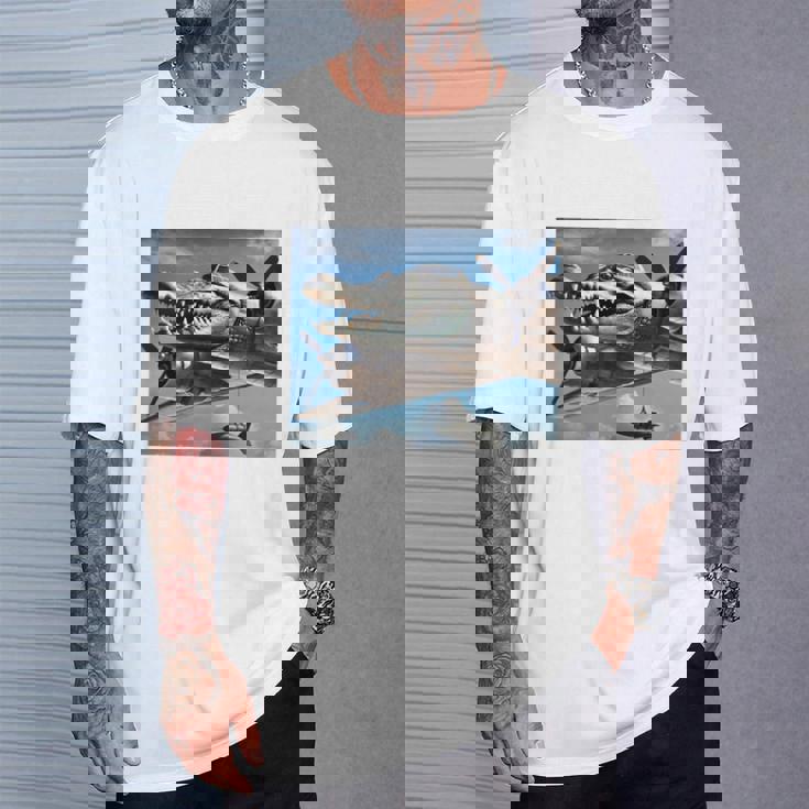 Bombardino Crocodilo イタリアンブレインロットミーム 長袖tシャツ Tシャツ 彼への贈り物