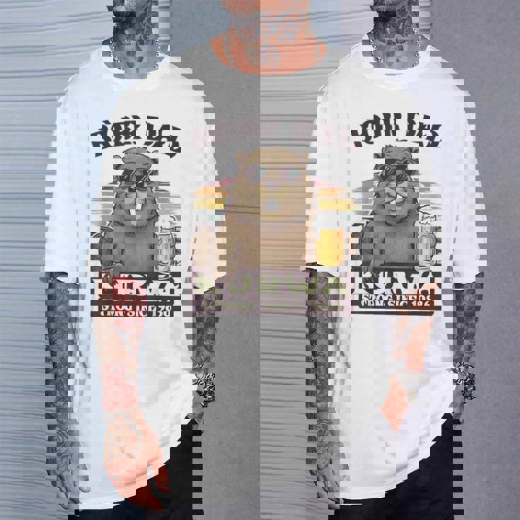 Bòbr Dad Kurwatrongince 1986 Bòbr Kurwa Birthday Tシャツ 彼への贈り物