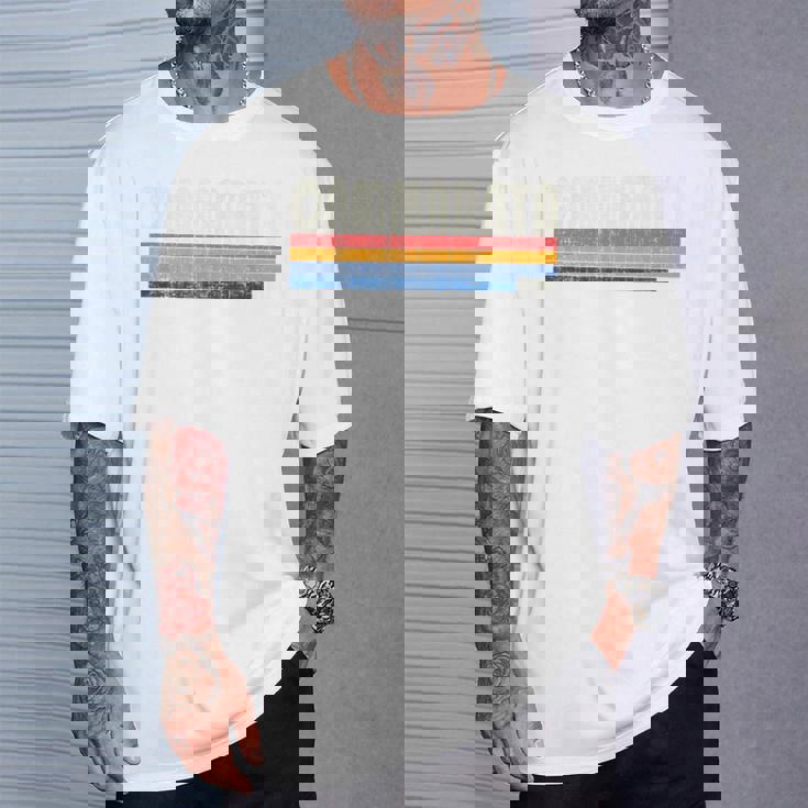 Cammarata、イタリア レトロ 70年代80年代スタイル Tシャツ 彼への贈り物