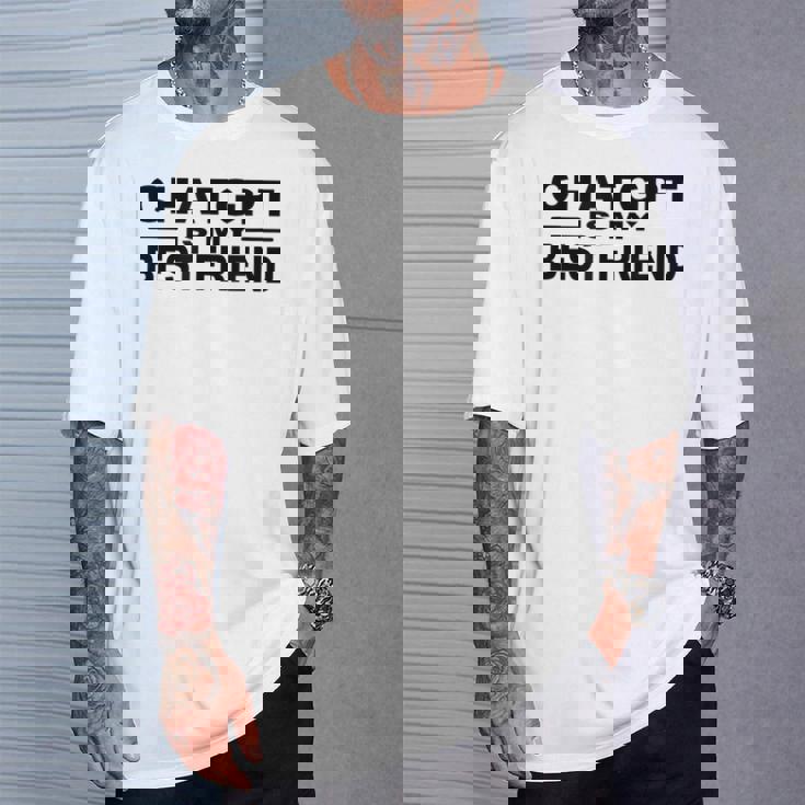 Chatgptは私の親友です Tシャツ 彼への贈り物