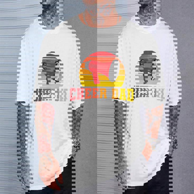 Cheer Dad チアリーディング 父の日 長袖tシャツ Tシャツ 彼への贈り物