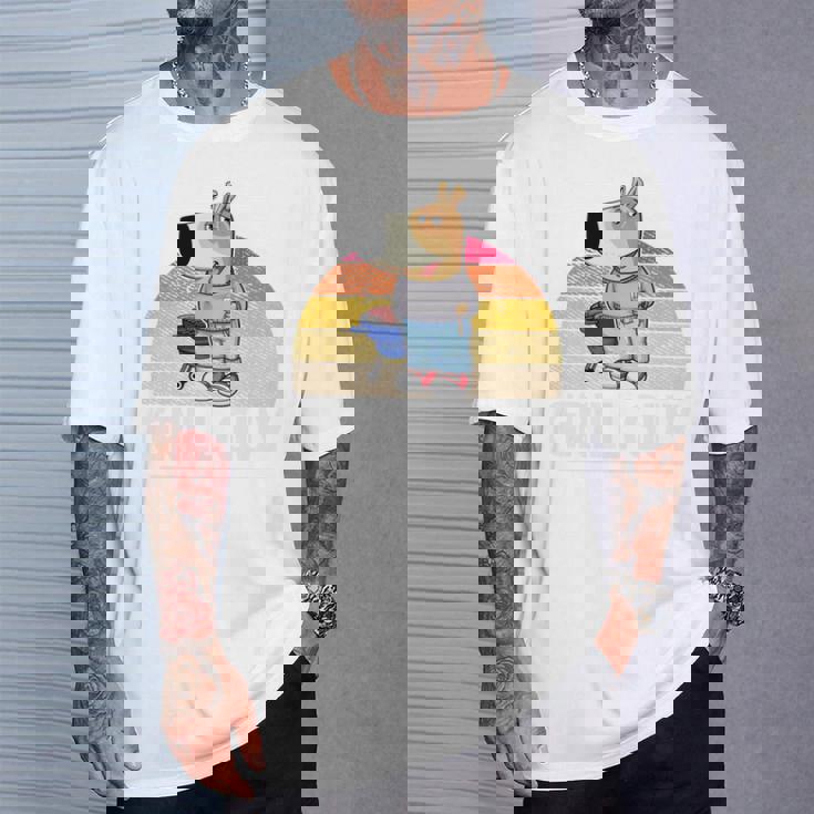 Chill Guy Meme Grill Guy Bratwurst グリル シェフグリル 長袖tシャツ Tシャツ 彼への贈り物